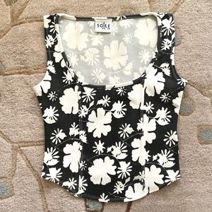 Sleeveless Crop Top